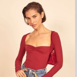 Reformation Keisha top